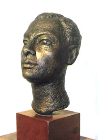Gordineâ€™s sculpture of Amr Pasha - Egyptian Ambassador to the UK 1945-52, bronze, made 1947