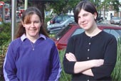 Photo of lecturers Valerie Forbes-Forsyth, left, and Layla Renshaw
