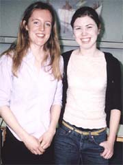 Photo of Emma Sherman-James and Susanna Leitch